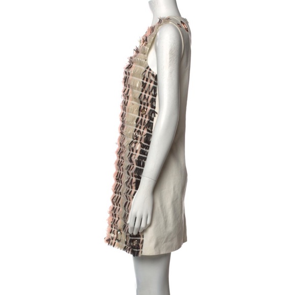 Self-Portrait Pink and Black Sleeveless Dress - Picture 2 of 10